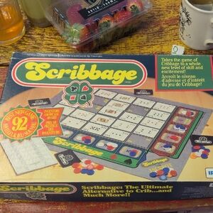Vintage 1992 Scribbage